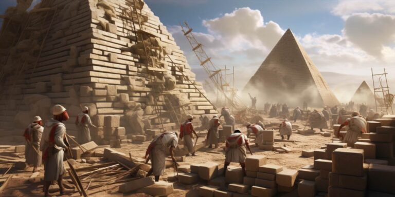 Kto zbudował piramidy